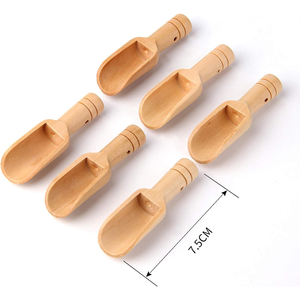 Kitchen Appliances Set - 10/30/50/100 шт. кофейная мини-деревянная ложка для