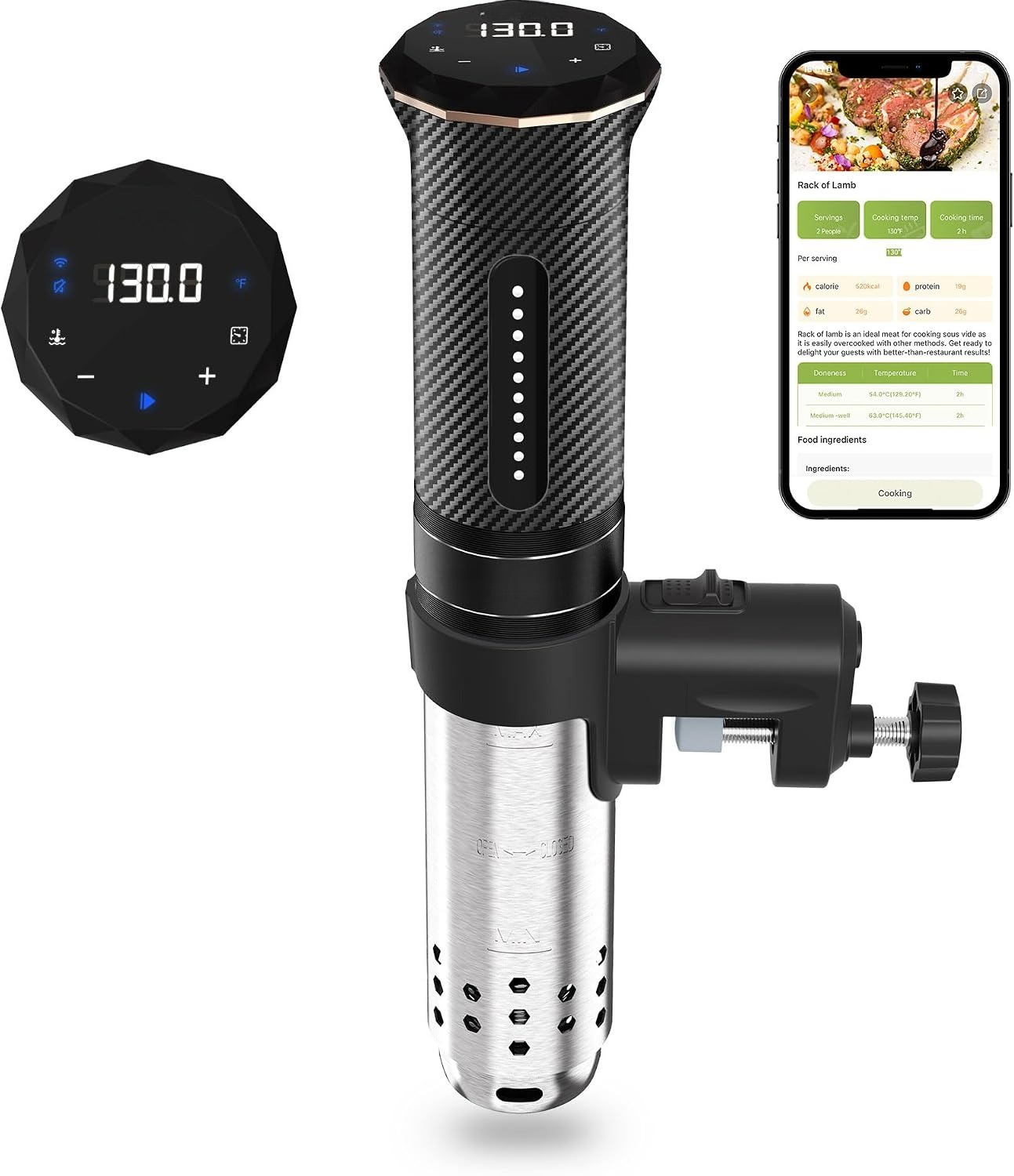 Sous Vide Immersion - Погружной циркулятор Sous Vide из нержавеющей