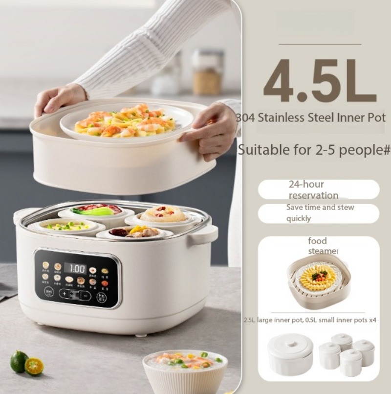 Электрическая мультиварка-скор – обзор и цена Slow Cooker Ceramic