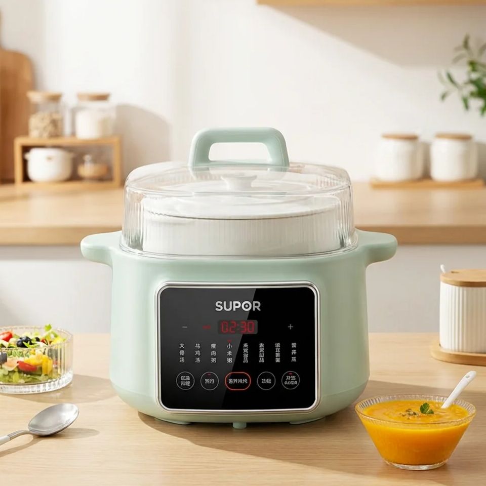 SUPOR керамическая многофункци – обзор и цена Slow Cooker Ceramic