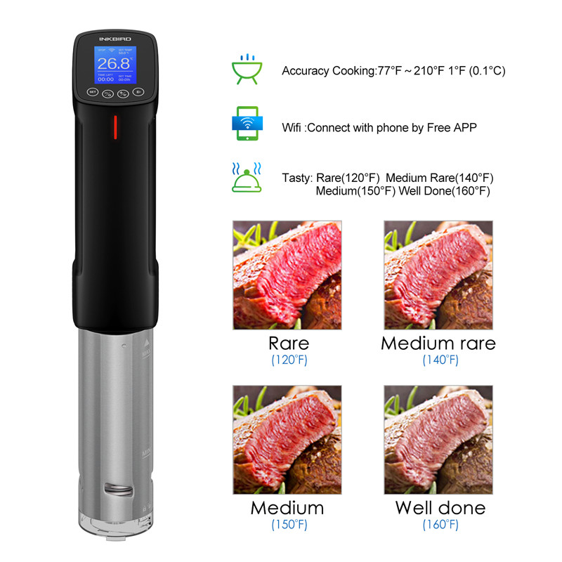 INKBIRD ISV-100W устройство дл – обзор и цена Sous Vide Immersion