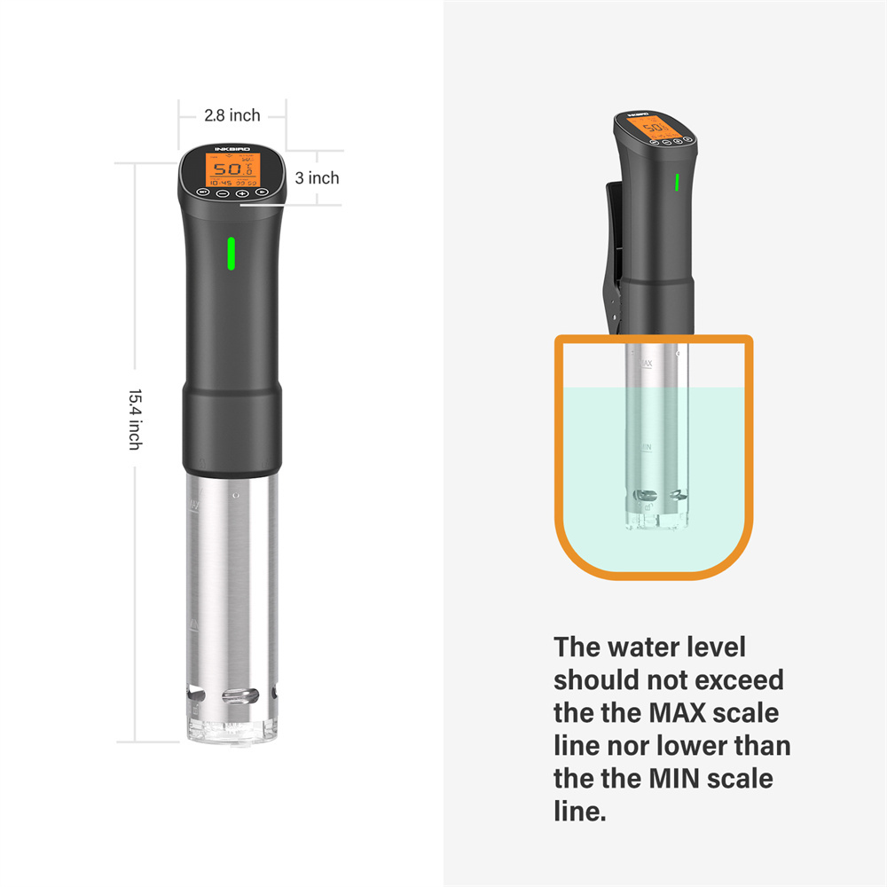 INKBIRD Кулинарная прецизионна – обзор и цена Sous Vide Immersion