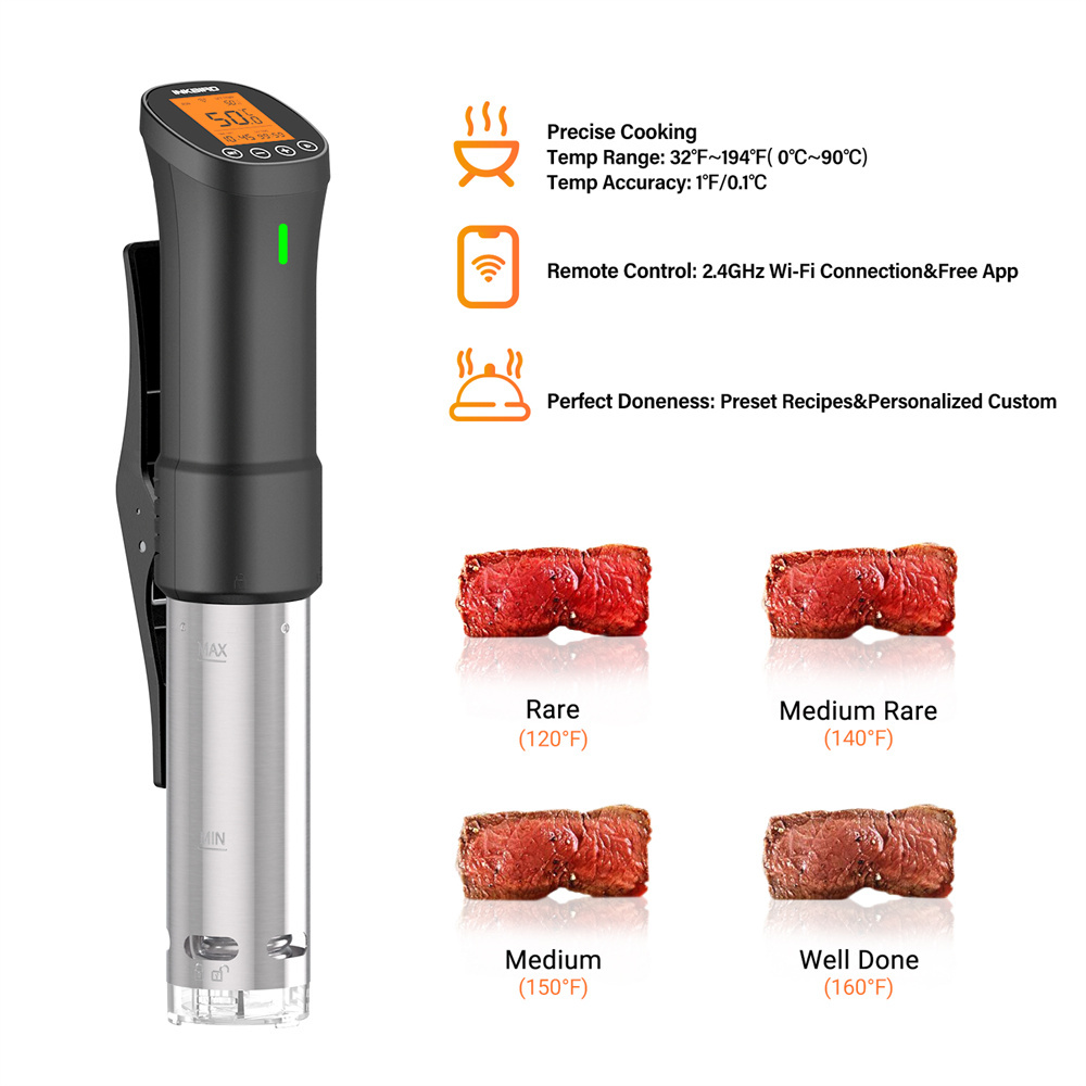 INKBIRD Кулинарная прецизионна – обзор и цена Sous Vide Immersion