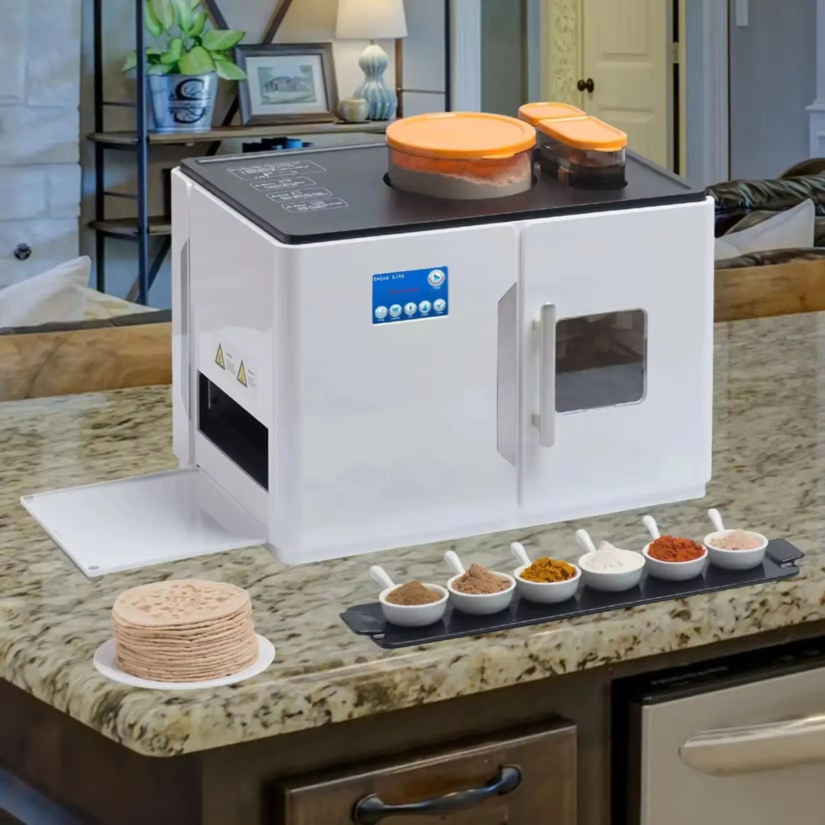 Электрическая автоматическая м – обзор и цена Roti Maker Automatic