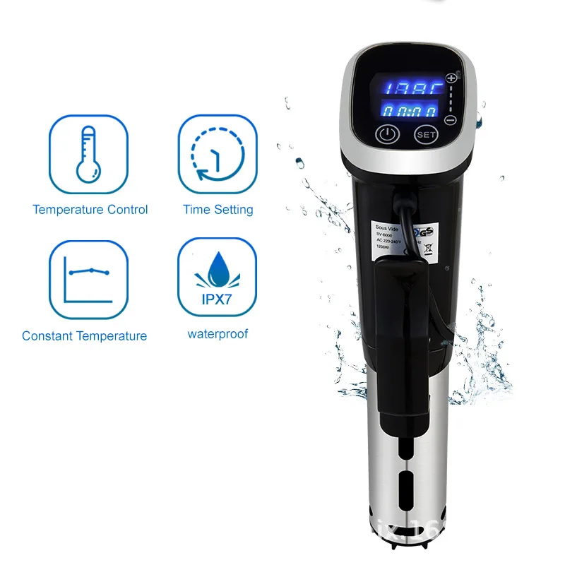 IPX7 Водонепроницаемая прецизи – обзор и цена Sous Vide Immersion