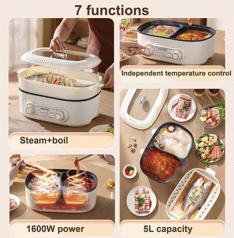 Электрическая горячая кастрюля – обзор и цена Slow Cooker Ceramic