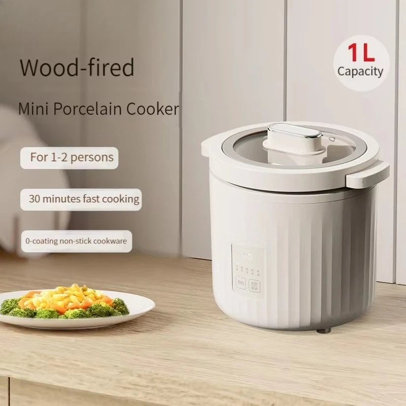 Мини-мультиварка объемом 1 л,  – обзор и цена Slow Cooker Ceramic