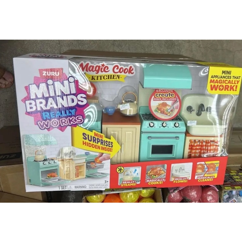 Игровой набор Zuru Mini Brand  – обзор и цена Kitchen Appliances Set